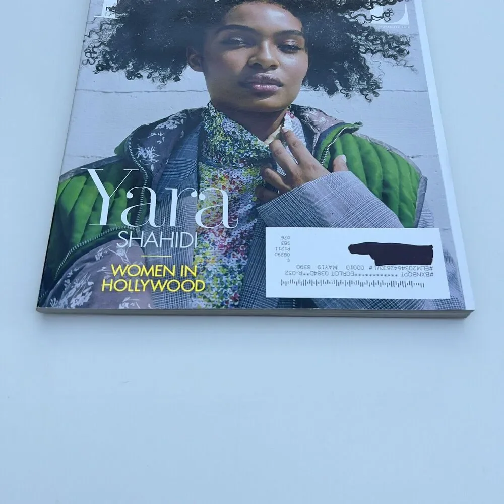 Elle Magazine Women In Hollywood Issue November 2018 Yara Shahidi